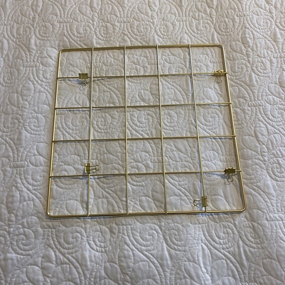 Threshold Storage & Organization Gold Wall Grid Poshmark